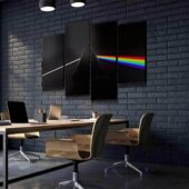 Left2d Backpack Golden Dark Side Of The Moon - OtherBrick