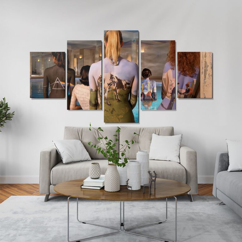 Back 2 Back Catalogue Pink Floyd Canvas