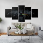 Left2d Backpack Golden Dark Side Of The Moon - OtherBrick