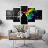 Left2d Backpack Golden Dark Side Of The Moon - OtherBrick