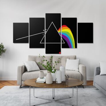 Dark Side The Moon Shot Pink Floyd Canvas Dark Side The Moon Shot Pink Floyd Canvas