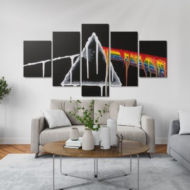 Drip Side Of The Moon Pink Floyd Canvas
