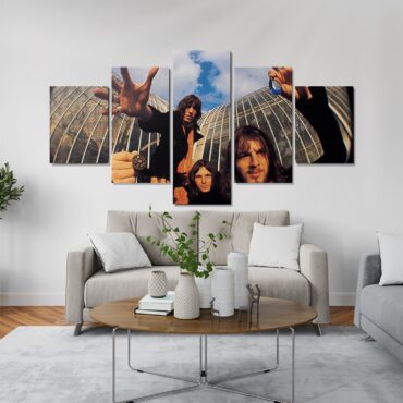 Fish Eye Photo Of Pink Floyd Canvas Fish Eye Photo Of Pink Floyd Canvas