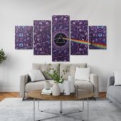 Left2d Backpack Golden Dark Side Of The Moon - OtherBrick