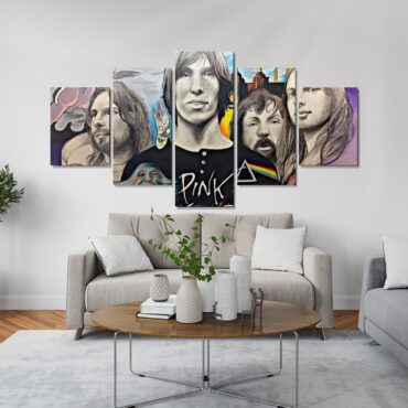 Pink Floyd Drawing Fan Art Canvas