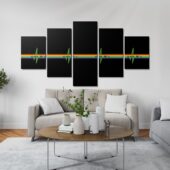 Left2d Backpack Golden Dark Side Of The Moon - OtherBrick
