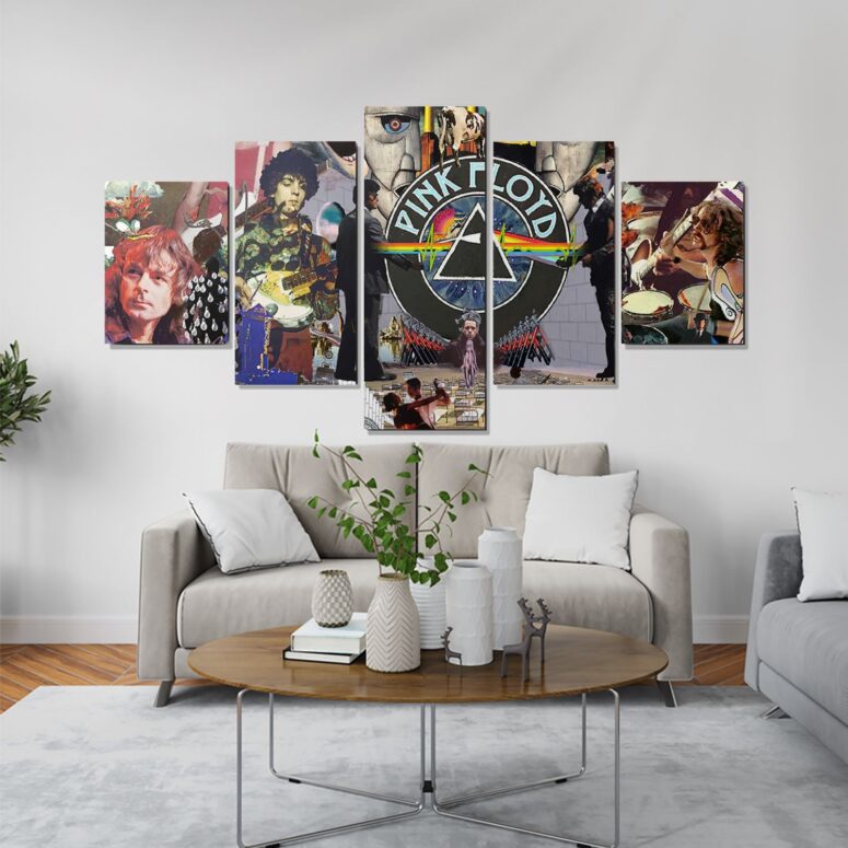 Pink Floyd Icons FAN Art Canvas