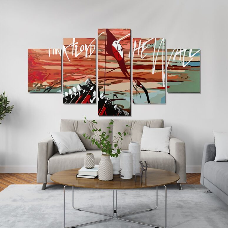 Pink Floyd The Wall Illustration Fan Art Canvas