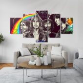 Left2d Backpack Golden Dark Side Of The Moon - OtherBrick