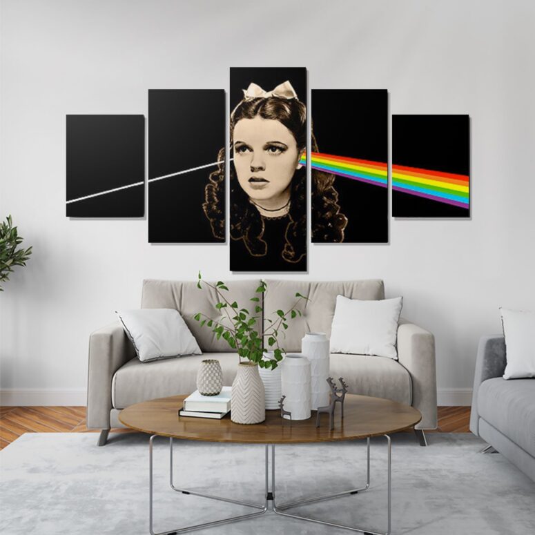 Pink Floyd Canvas - The Dark Side of the Rainbow Dorothy