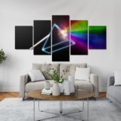 Left2d Backpack Golden Dark Side Of The Moon - OtherBrick