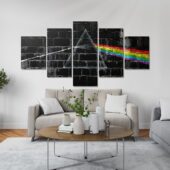 Left2d Backpack Golden Dark Side Of The Moon - OtherBrick