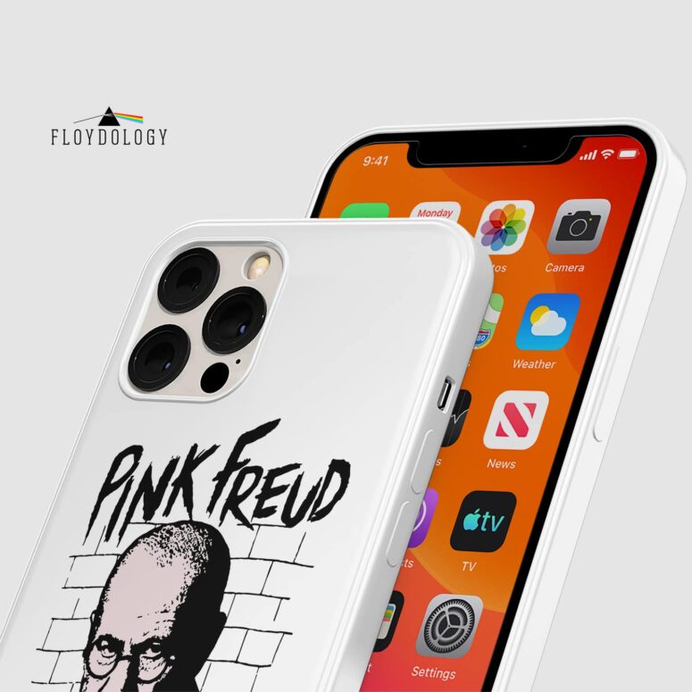Pink Freud Dark Side of Your Mom Parody - Pink Floyd Phone Case