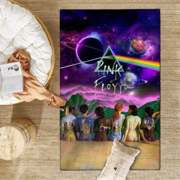 Album Illustration DSOTM Pink Floyd Rug