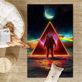 Left2d Backpack Golden Dark Side Of The Moon - OtherBrick