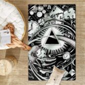 Left2d Backpack Golden Dark Side Of The Moon - OtherBrick