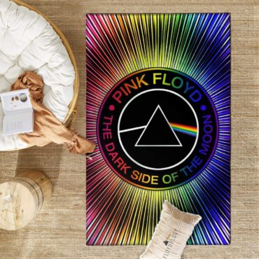 Dark Side Of The Moon RGB Pink Floyd Rug