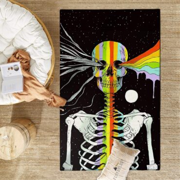 Dark Side of Existence Pink Floyd Rug
