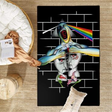 Division Bell Meets The Dark Side Of The Wall Pink Floyd Rug