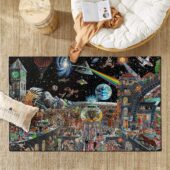 Left2d Backpack Golden Dark Side Of The Moon - OtherBrick