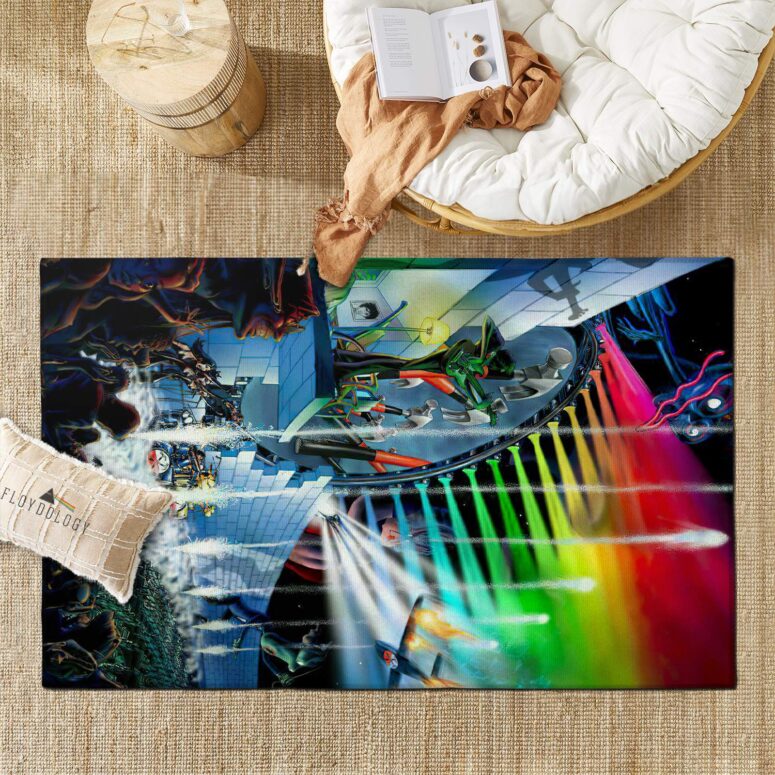 Interestellar Show Pink Floyd Colorful Rug Interestellar Show Pink Floyd Colorful Rug