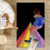 Left2d Backpack Golden Dark Side Of The Moon - OtherBrick