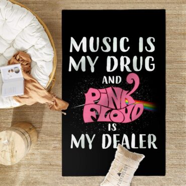 Music is my drug and PinkFloyd is my dealer Rug Music is my drug and PinkFloyd is my dealer Rug