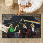 Left2d Backpack Golden Dark Side Of The Moon - OtherBrick
