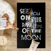 See You On The Dark Side of the moon Pink Floyd Rug