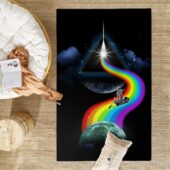 Left2d Backpack Golden Dark Side Of The Moon - OtherBrick