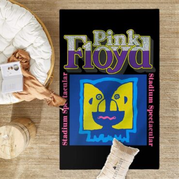 Travis Scott Pink Floyd World Tour 1994 Division Bell front Rug