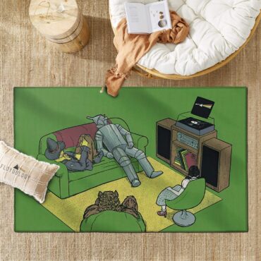 Wizard Of Oz Listen to Dark Side Of The Moon Pink Floyd Rug Wizard Of Oz Listen to Dark Side Of The Moon Pink Floyd Rug