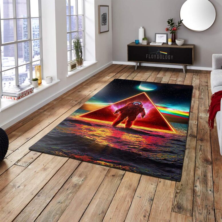 Astronaut Dark Side Of The Moon Pink Floyd Rug