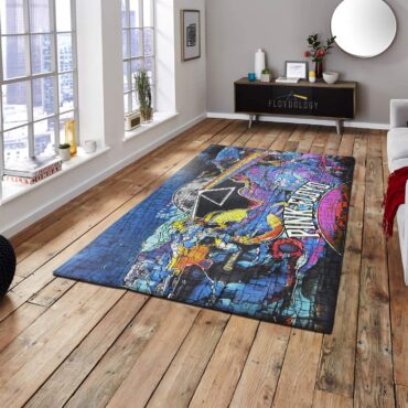 Dark Side Of The Moon The Wall Brick Art Pink Floyd Rug