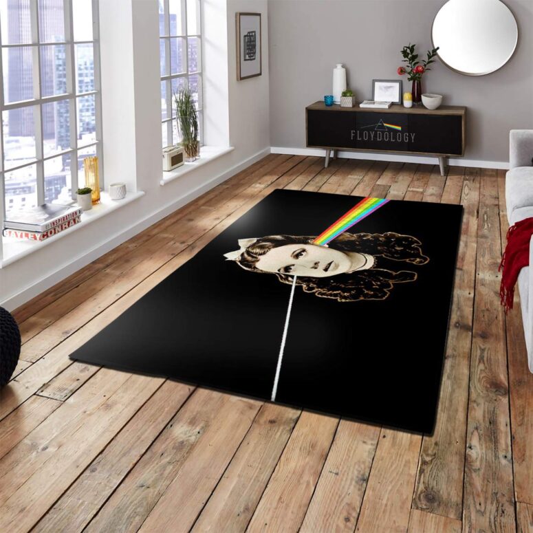 Dark Side Of The Moon and Dorothy Pink Floyd Rug