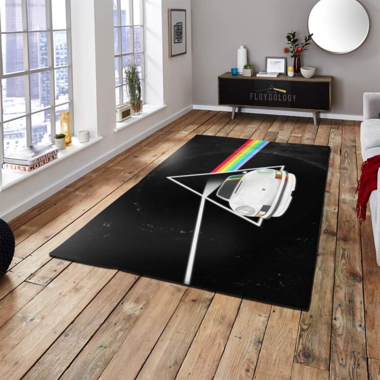 Dark Side Of The Porsche Pink Floyd Rug