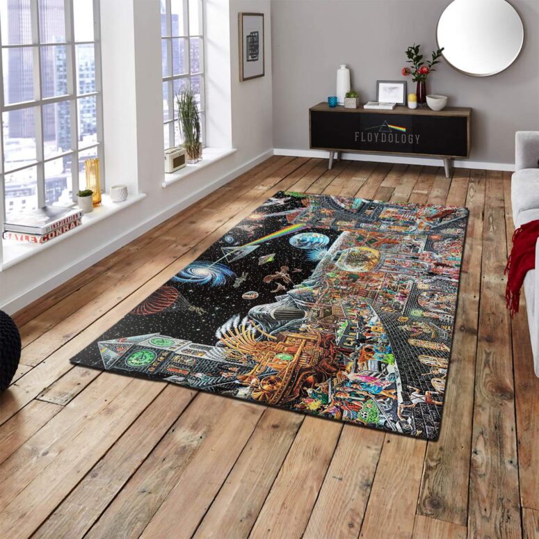 Echoes From The Darkside Of The Moon Pink Floyd Rug