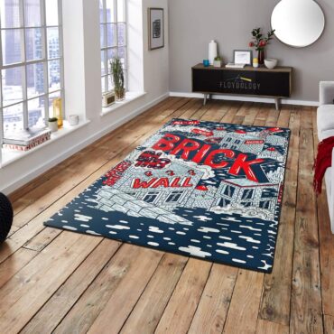 Just Brick In The Wall Pink Floyd Rug