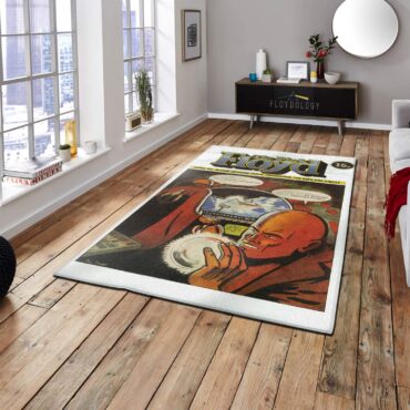 Pink Floyd 1975 Comic for The Dark Side of the Moon Tour Rug