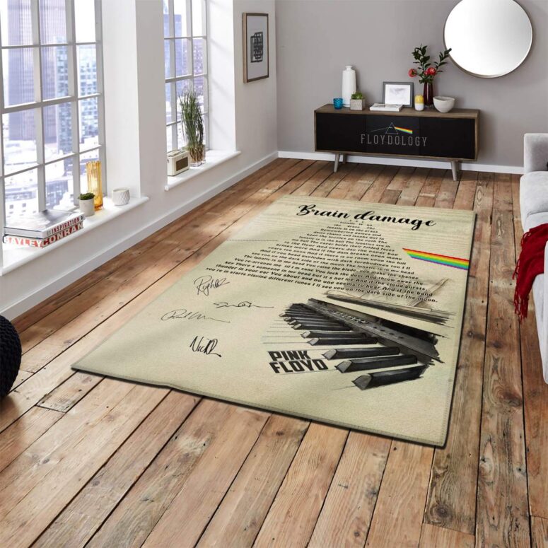 Pink Floyd Brain Damage Lyrics Rug Pink Floyd Brain Damage Lyrics Rug
