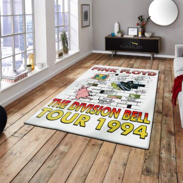 Pink Floyd Division Bell 1994 Tour Vintage back Rug