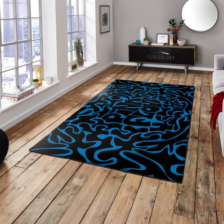 Pink Floyd Logo Cosmic psychedelic Art Rug