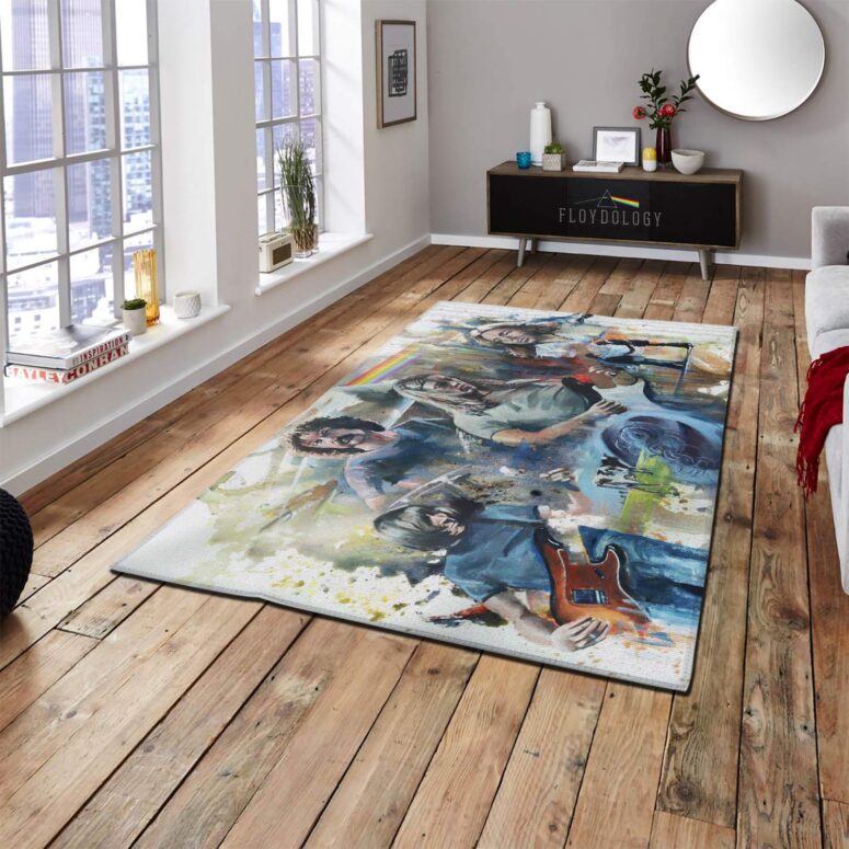 Pink Floyd OilPaint Artwork Limited Edition Rug
