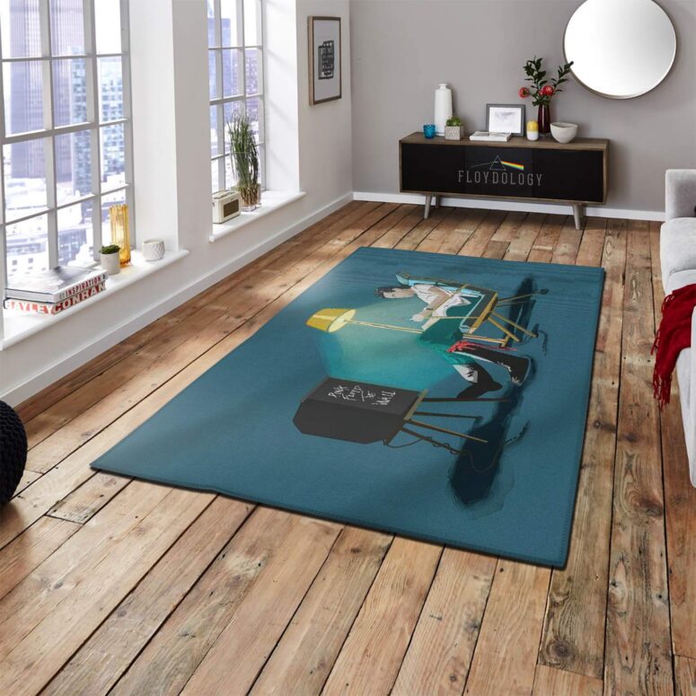 Pink Floyd The Wall Movie 1982 Illustration Rug Pink Floyd The Wall Movie 1982 Illustration Rug