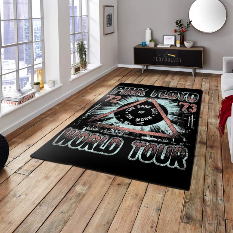 Pink Floyd Vintage Dark Side 1972 1973 World Tour Rug Pink Floyd Vintage Dark Side 1972 1973 World Tour Rug
