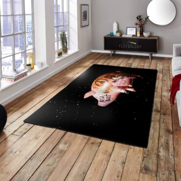 Pink Floyds Flying Pig Rug