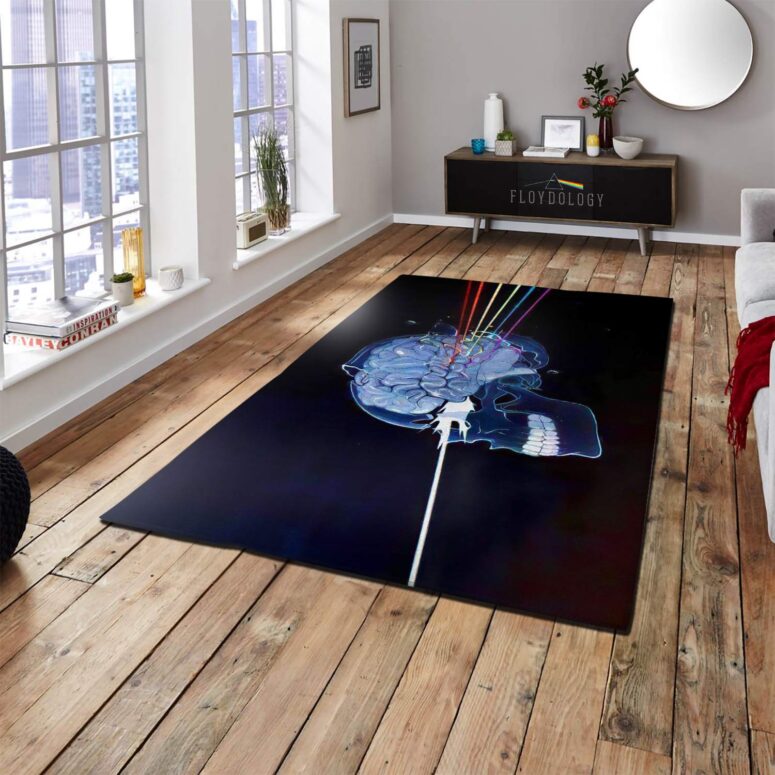 Skulll Dark Side Of The Moon Pink Floyd Rug Skulll Dark Side Of The Moon Pink Floyd Rug