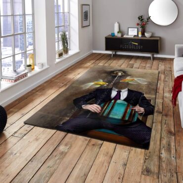 Swimming In A Fish Bowl Pink Floyd Rug