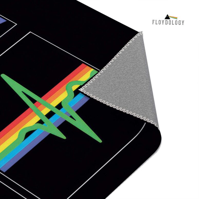 Dark Side Of The Moon 50th Prism Heart Beat Pink Floyd Rug Dark Side Of The Moon 50th Prism Heart Beat Pink Floyd Rug