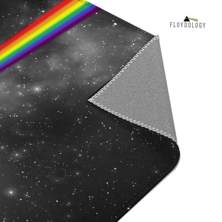 Dark Side Of The Moon Art Black Pink Floyd Rug